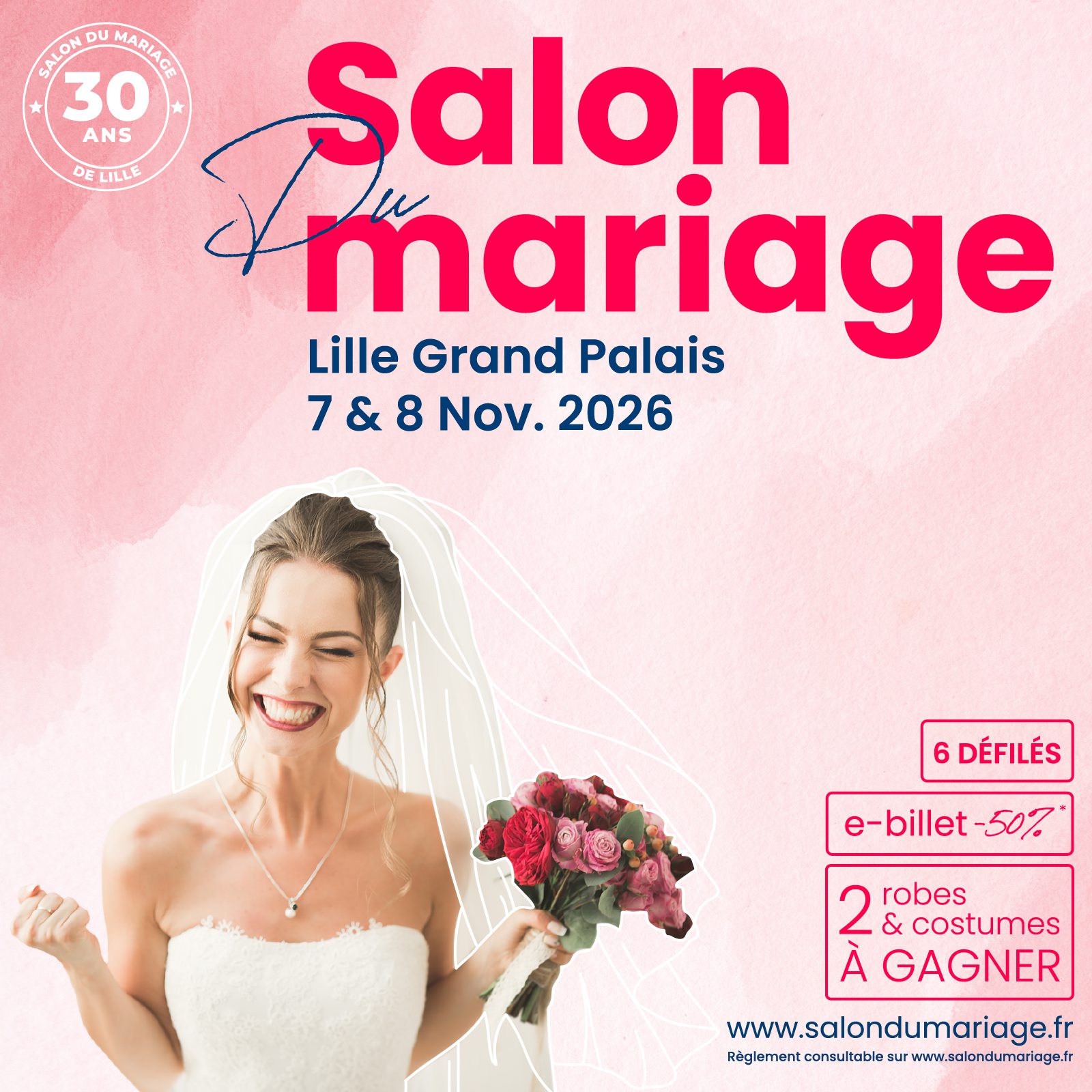 Affiche du salon Salon du Mariage de Lille